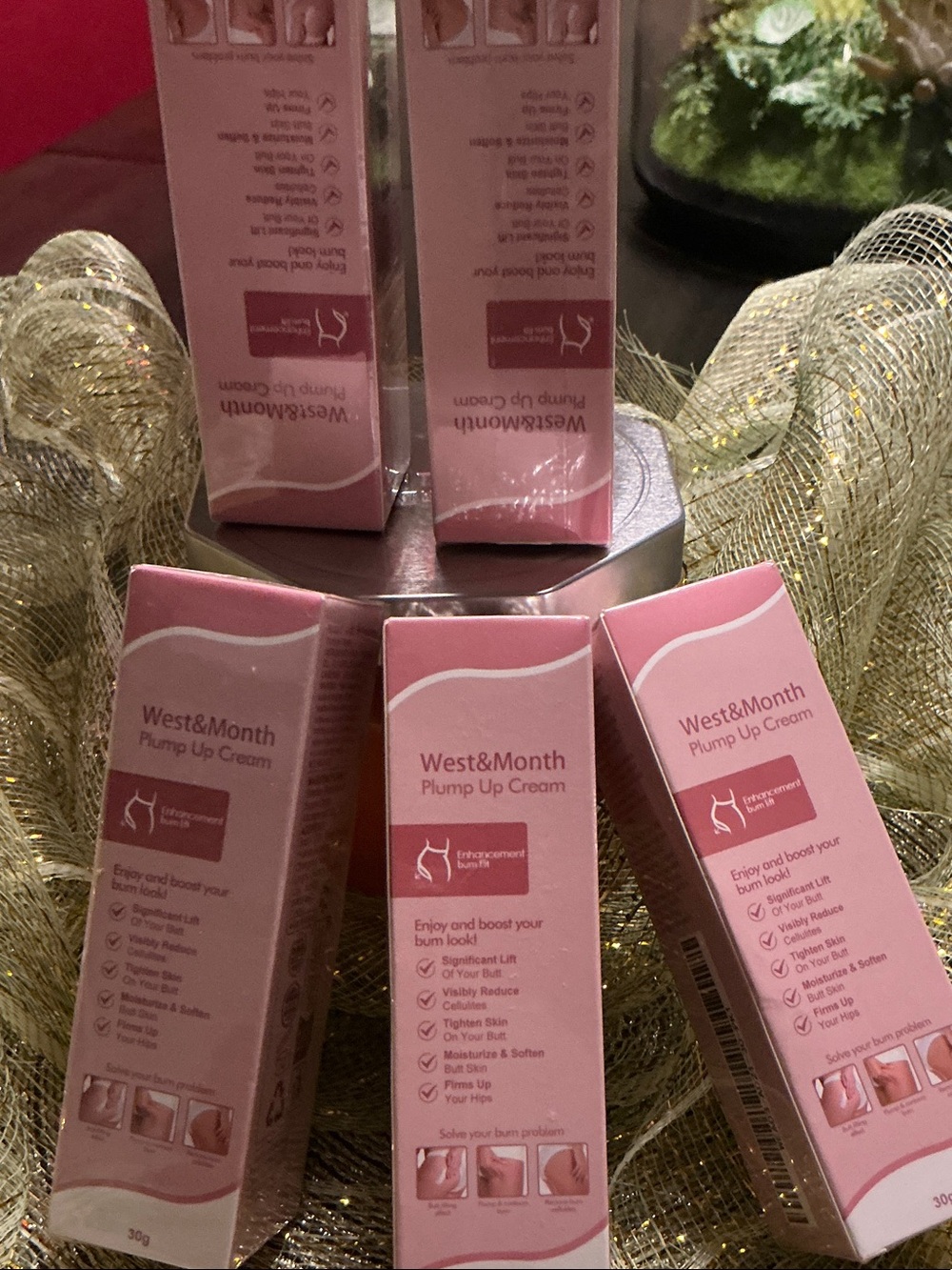 West&Month Plump Up Cream — Pink Box